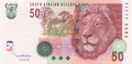 South Africa 50 Rand, 2005